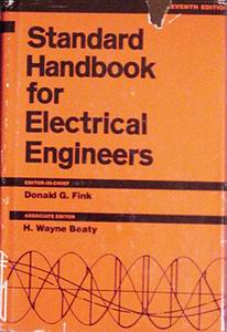 11th Edition, Standard Handbook for Electrical Engineers