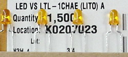 LTL-1CHAE Amber LEDs