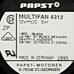 PAPST 4312 Fan