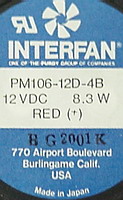 INTERFAN PM106-12D-4B