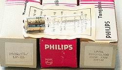 Philips 250Q/CL/DC 130V Lamps, CLICK for bigger PIC!