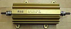 Dale RH-250, 120W, 115 Ohm Resistor