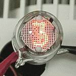 lit tube at only +140VDC, has very crisp display