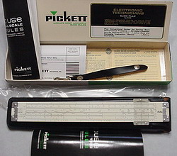 Pickett 535T Electronics Rule boxed set, CLICK for bigger PIC!