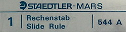 Staedtler-Mars 544 A Slide Rule