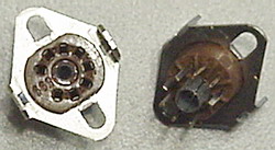 8 pin sub-miniature tube sockets