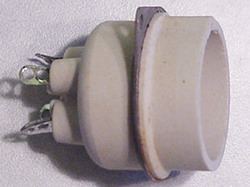 Ceramic 4 Pin Socket