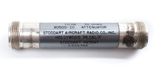 Stoddart Attenuator – 20dB 50 Ohms