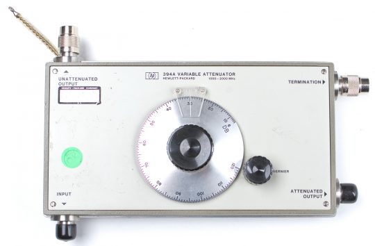 HP 394A Variable Attenuator 1000 – 2000 MHz