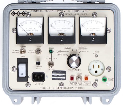 GEC Model GFIT-00000-1 Ground Fault/Isolation Tester