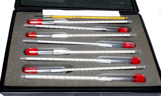 Specific Gravity Hydrometer Measurement Set