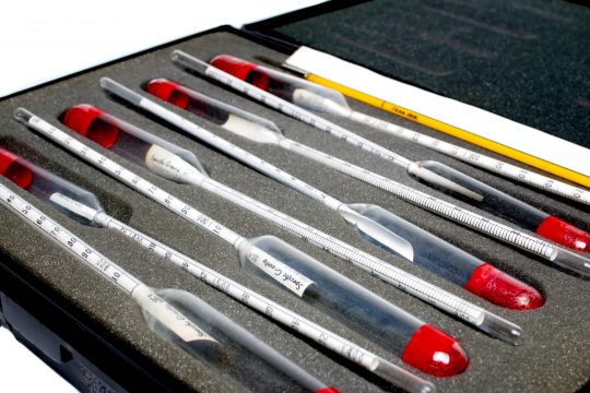 Specific Gravity Hydrometer Measurement Set