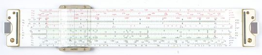 Faber Castell 2/83N Slide Rule w/Display Case (Class C – Good Condition)