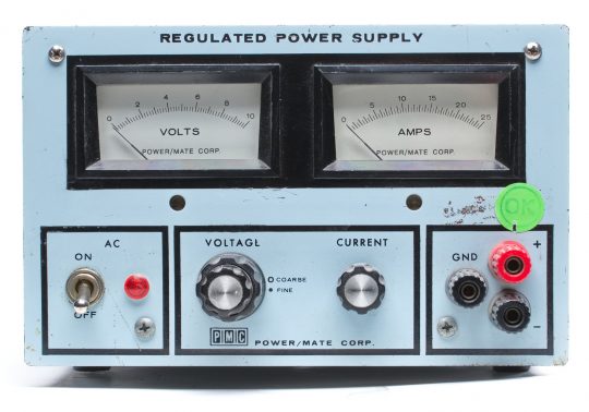 PMC Regulated Power Supply (0-10 VDC, 0-25A)