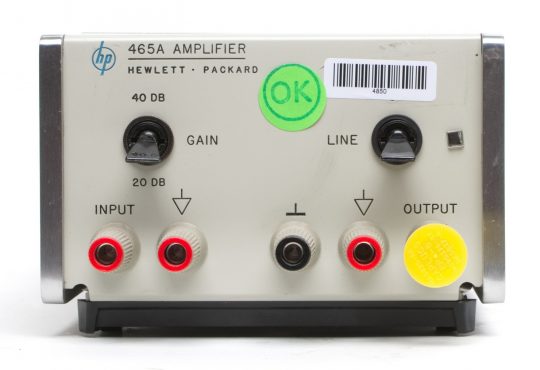 HP 465A Amplifier