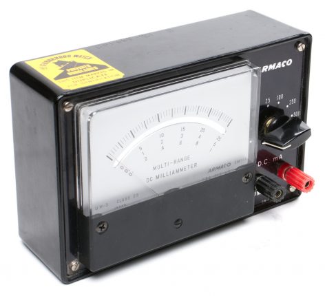 Armaco – Multi-range DC Miliammeter