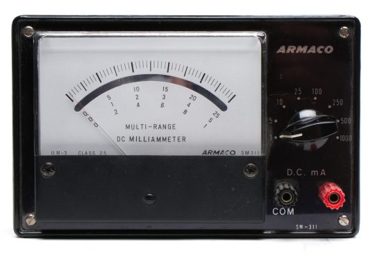 Armaco – Multi-range DC Miliammeter