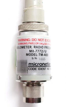 Micronetics Bolometer MX-7772/U TM-400