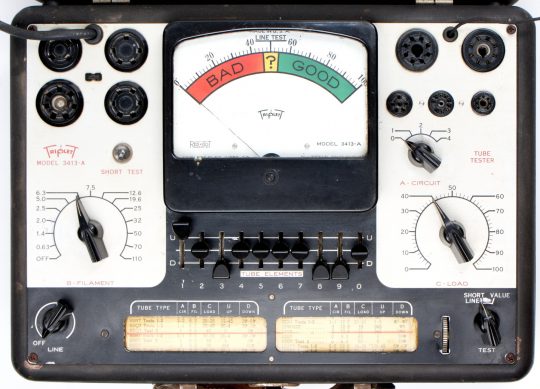 Triplett 3413-A Tube Tester