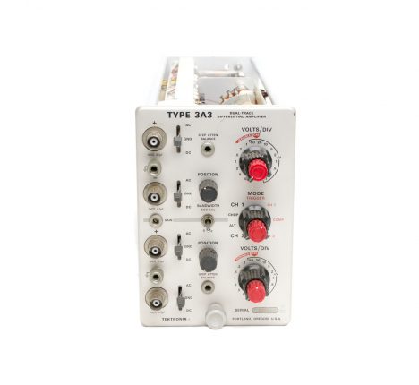 Tektronix Type 3A3 Dual-Trace Differential Amplifier