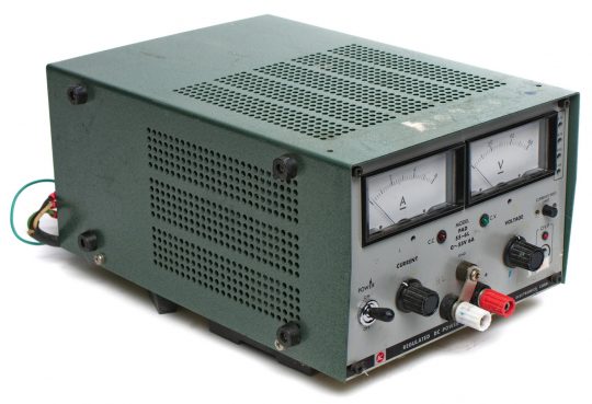 Kikusui Model PAD 55-6L Regulated DC Power Supply (0-55 VDC, 6A)