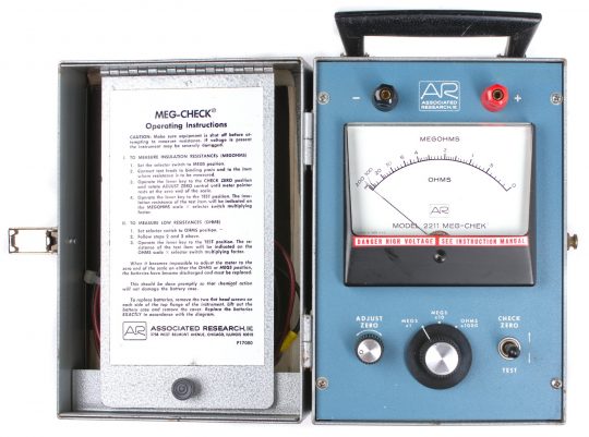 Associated Research Model 2211 Meg-Chek Megohmmeter