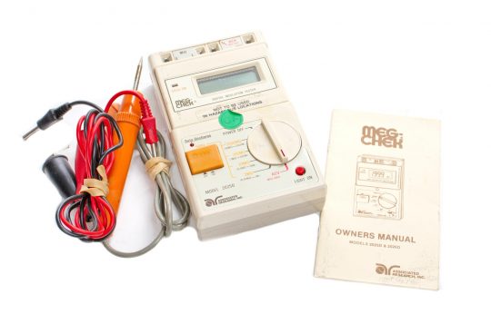 Meg-Chek Digital Insulation Tester 2025D